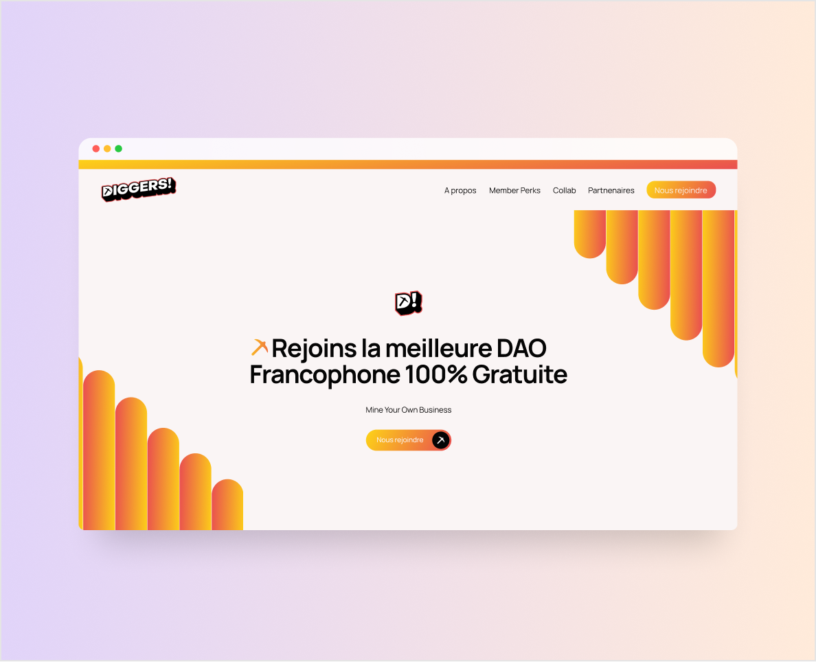 DiggersDAO Website