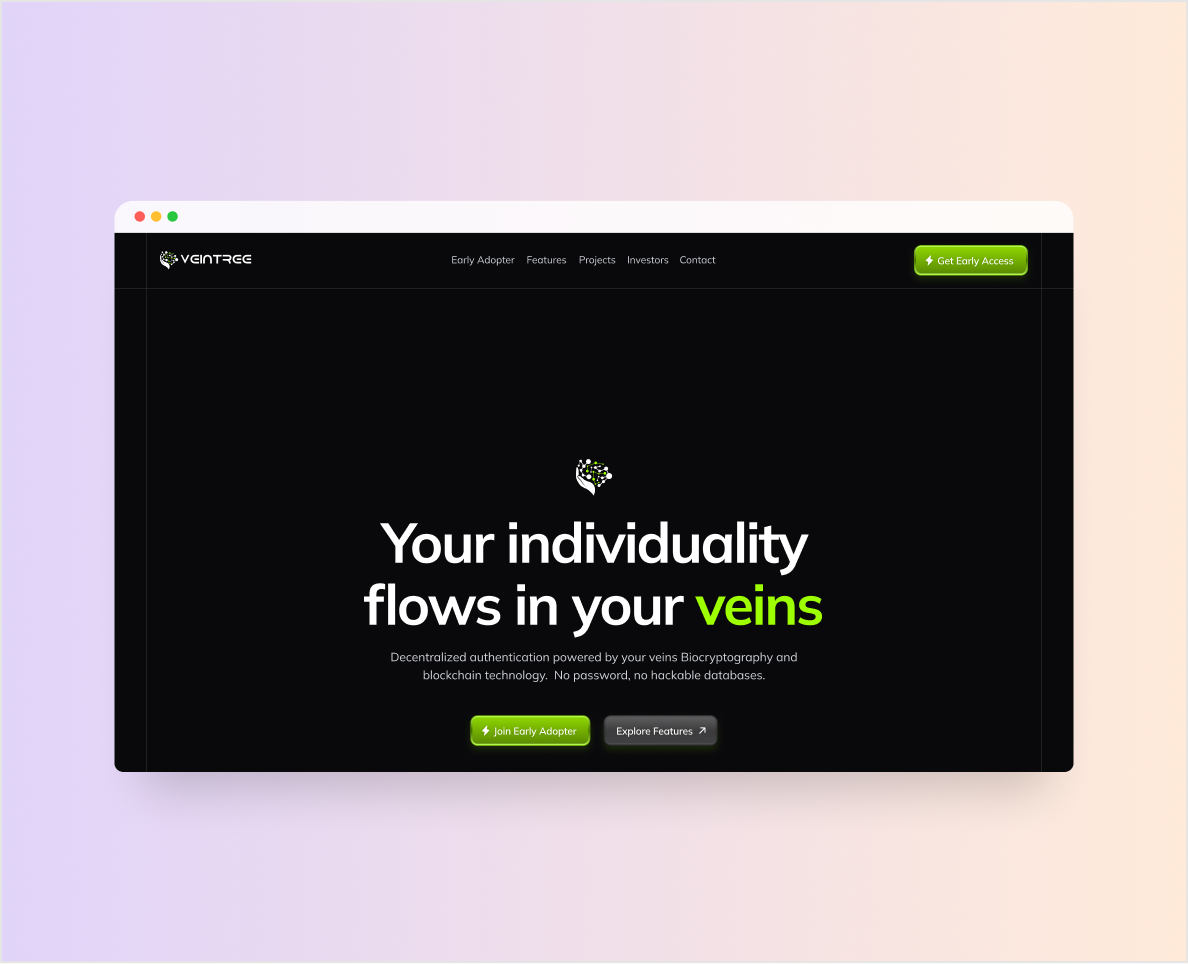 Veintree Website Redesign